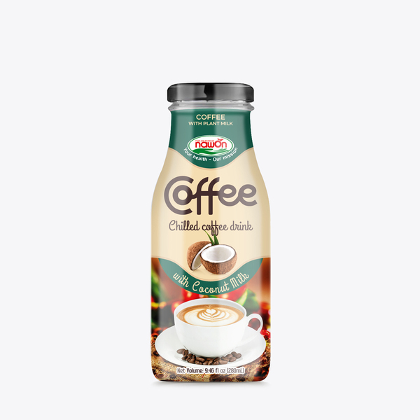 Cà phê sữa dừa - Nước Giải Khát Nawon - Công Ty TNHH Thực Phẩm Và Nước Giải Khát Nawon